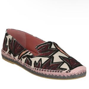 FERRAGAMO WOMENS SUE ESPADRILLE FLATS